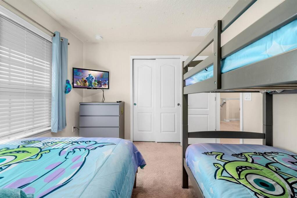 Amazing 5 Bedrooms Home With Pool/Bbq Near Disney Kissimmee Buitenkant foto