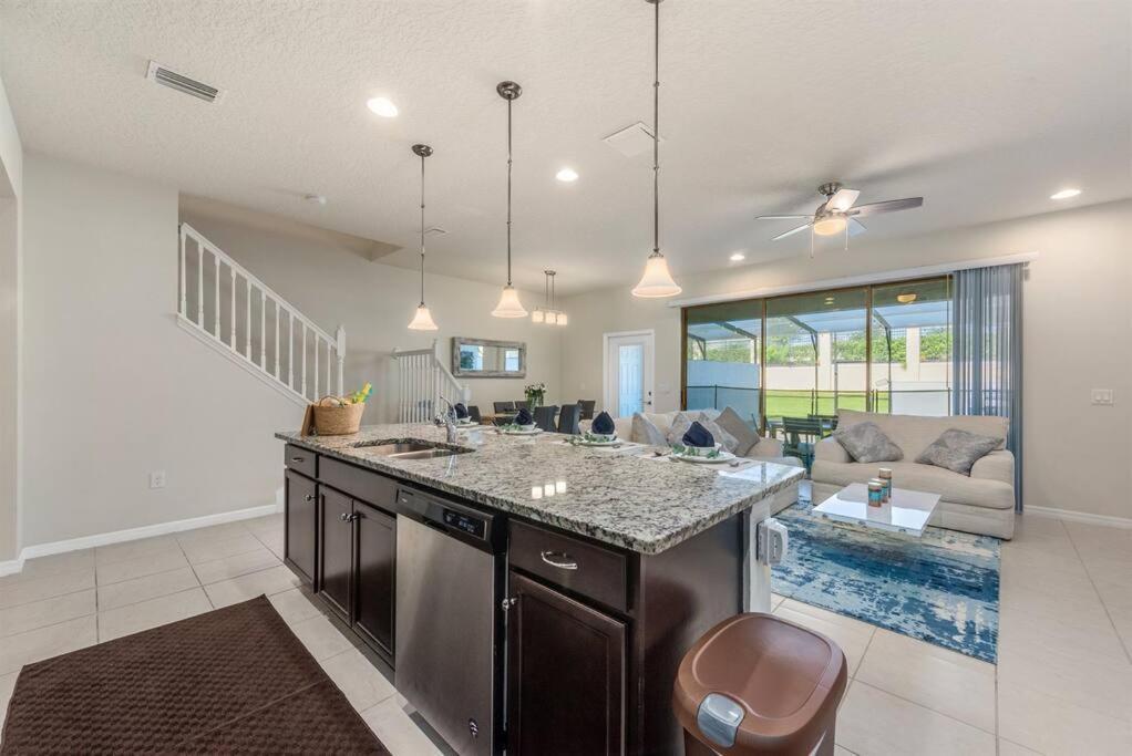 Amazing 5 Bedrooms Home With Pool/Bbq Near Disney Kissimmee Buitenkant foto