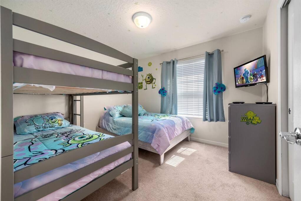Amazing 5 Bedrooms Home With Pool/Bbq Near Disney Kissimmee Buitenkant foto