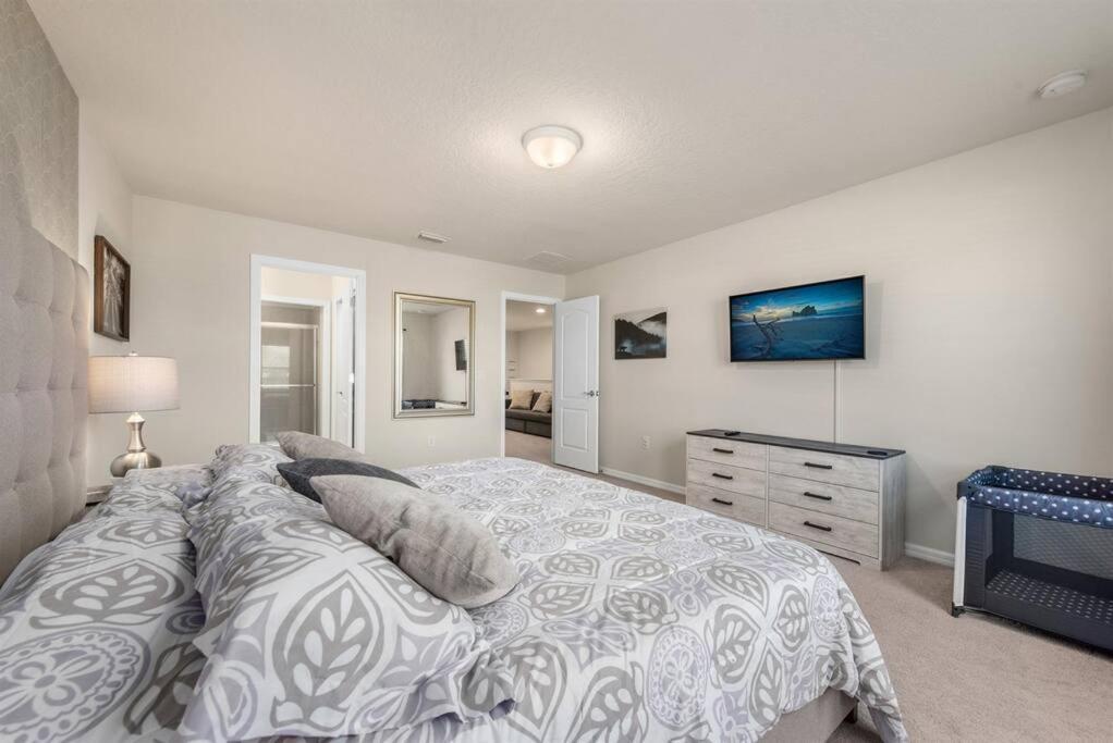 Amazing 5 Bedrooms Home With Pool/Bbq Near Disney Kissimmee Buitenkant foto