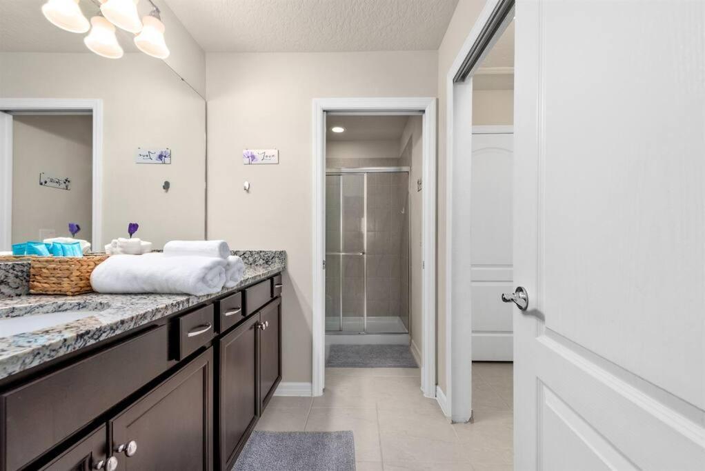 Amazing 5 Bedrooms Home With Pool/Bbq Near Disney Kissimmee Buitenkant foto